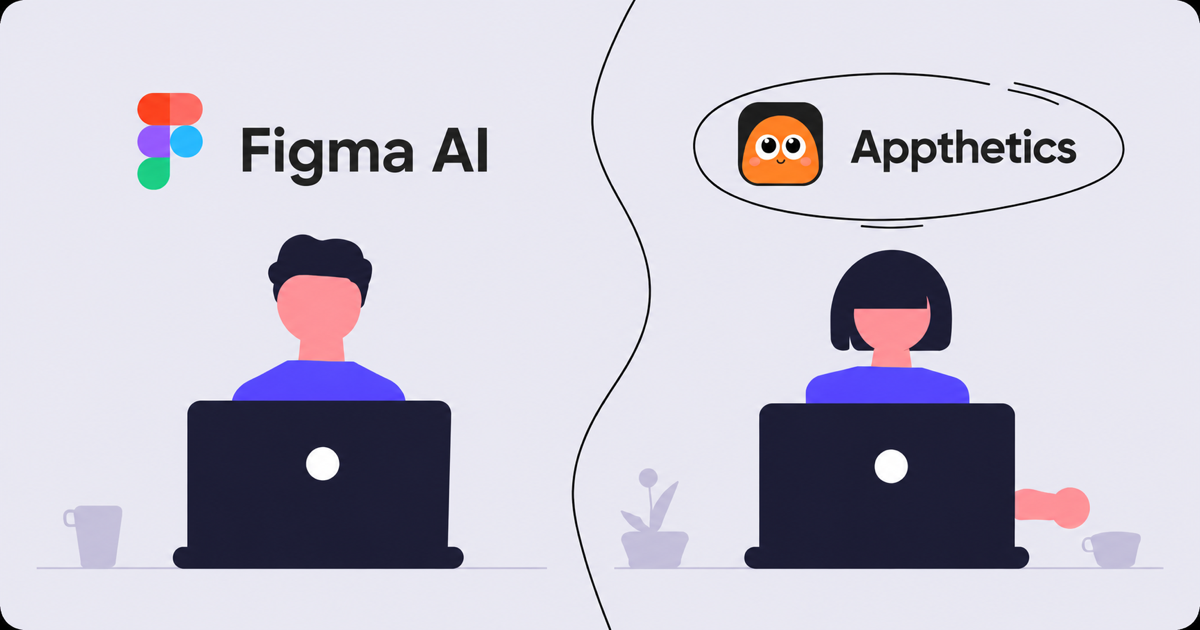 Best Figma AI Alternative for Mobile App Design | Appthetics
